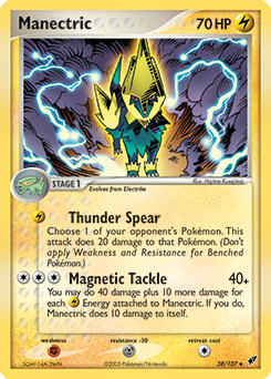 Manectric card art