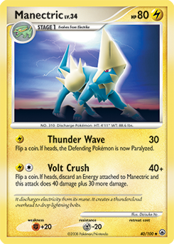 Manectric card art