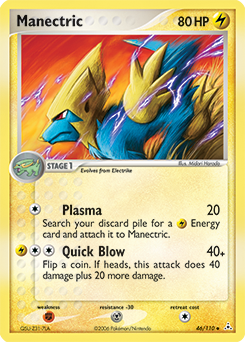 Manectric card art