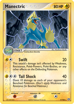 Manectric card art