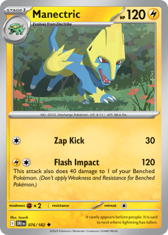 Manectric card art