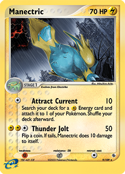 Manectric card art