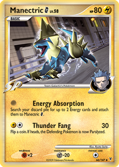 Manectric G card art