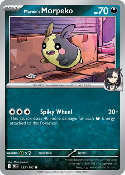 Marnie's Morpeko card art