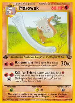 Marowak card art