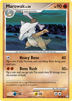 Marowak card art