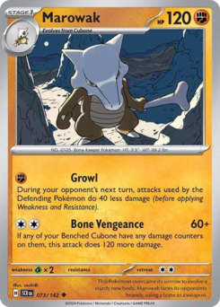 Marowak card art