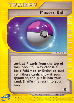 Master Ball card art