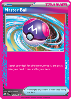 Master Ball card art