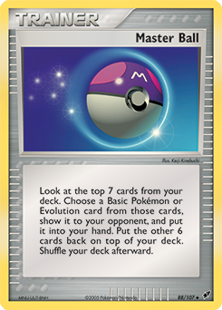 Master Ball card art