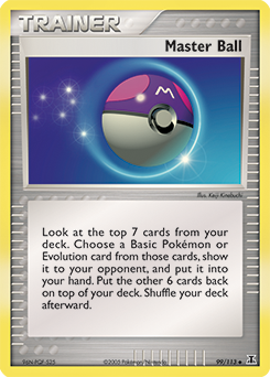 Master Ball card art