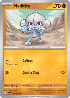 Meditite card art