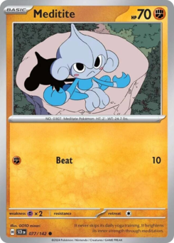 Meditite card art