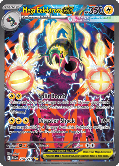 Mega Eelektross ex card art