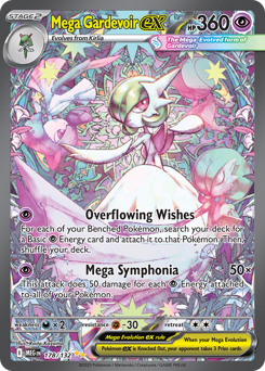 Mega Gardevoir ex card art