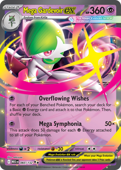 Mega Gardevoir ex card art