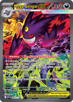 Mega Gengar ex card art