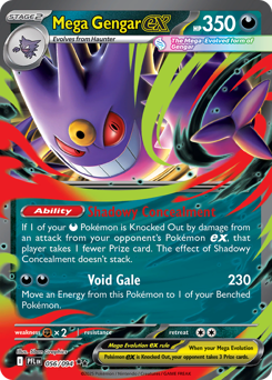 Mega Gengar ex card art
