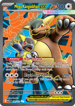 Mega Kangaskhan ex card art