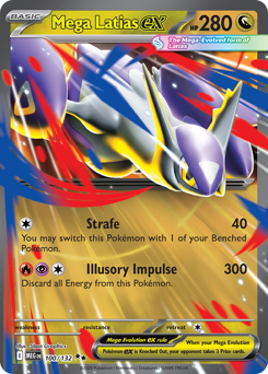 Mega Latias ex card art