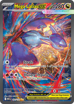 Mega Latias ex card art