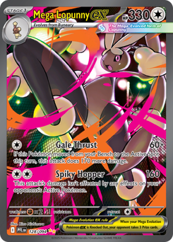 Mega Lopunny ex card art