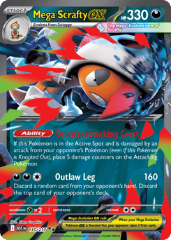Mega Scrafty ex card art