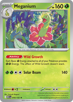 Meganium card art