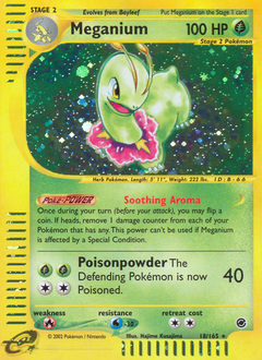 Meganium card art