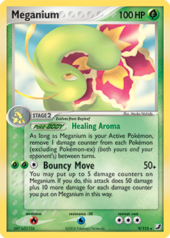 Meganium card art