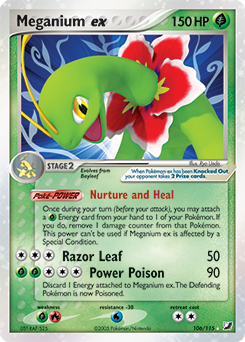 Meganium ex card art