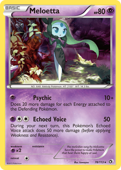 Meloetta card art
