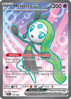 Meloetta ex card art