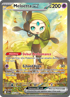 Meloetta ex card art