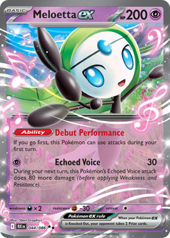 Meloetta ex card art