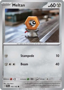 Meltan card art