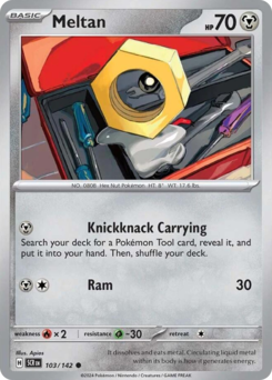 Meltan card art