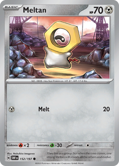 Meltan card art