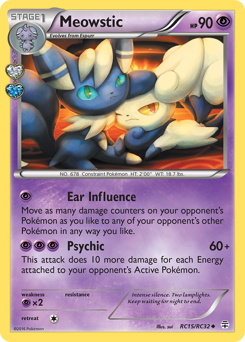 Meowstic card art