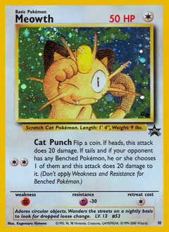 Meowth card art
