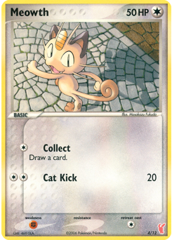 Meowth card art