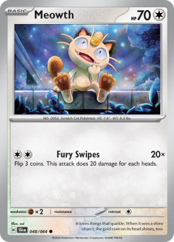Meowth card art