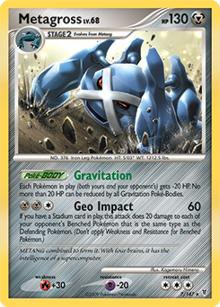 Metagross card art