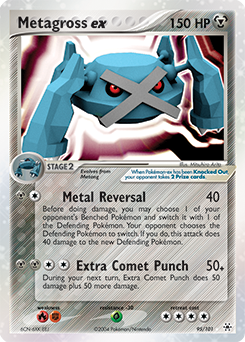 Metagross ex card art