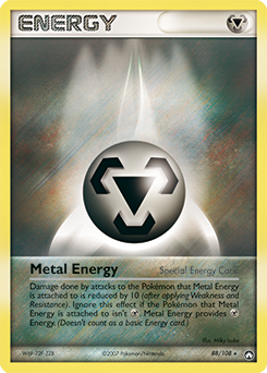 Metal Energy card art