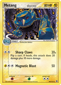 Metang δ card art