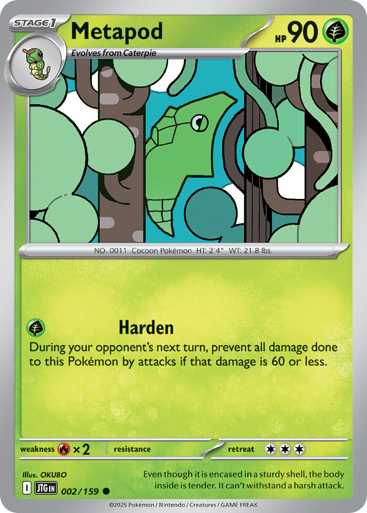 Metapod card art