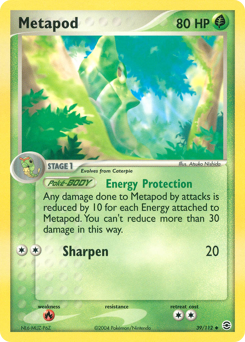 Metapod card art