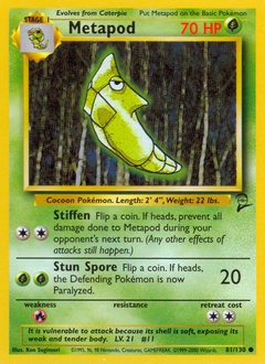 Metapod card art