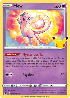 Mew card art